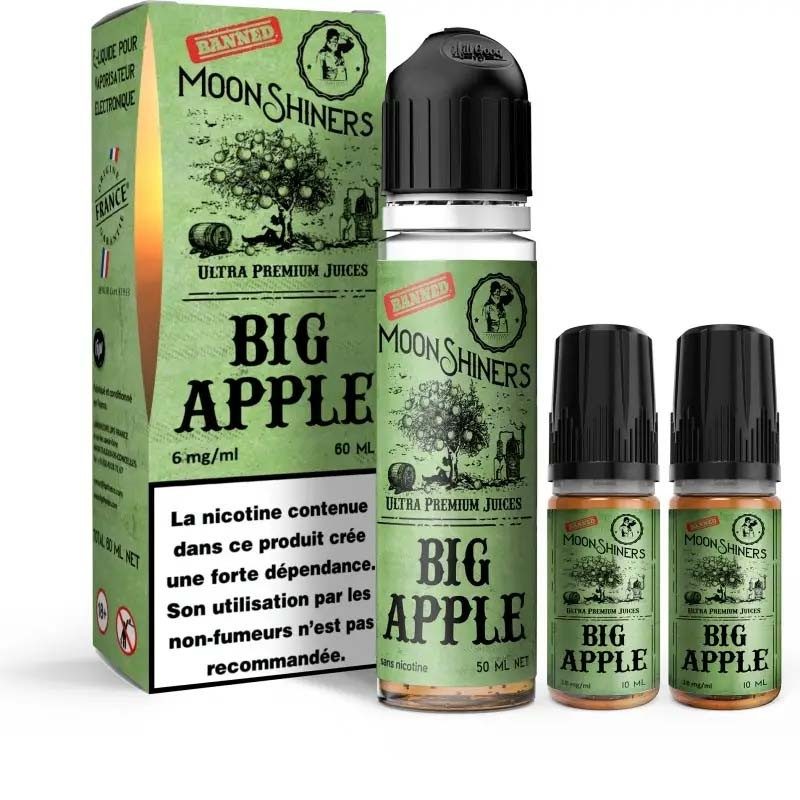 Moon Shiners: Big Apple 60ml Easy2Shake – Le French Liquide Moon Shiners: Big Apple 60ml Easy2Shake – Le French Liquide