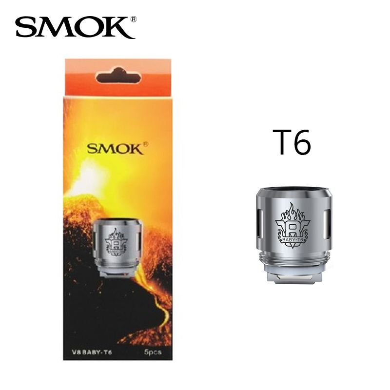 Résistances TFV8 Baby / TFV12 Baby Prince (5pcs) – Smok Résistances TFV8 Baby / TFV12 Baby Prince (5pcs) – Smok