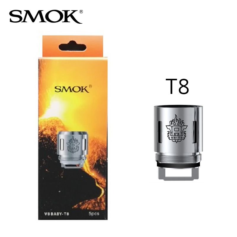 Résistances TFV8 Baby / TFV12 Baby Prince (5pcs) – Smok Résistances TFV8 Baby / TFV12 Baby Prince (5pcs) – Smok